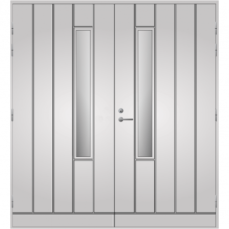 pihla-pariulko-ovi-uo192x-valkoinen-oikea.png Pihla Pariulko-ovi UO 192X Valkoinen NCS S 2500-N