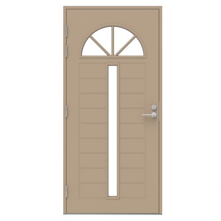 P22 Beige ulko-ovi p22