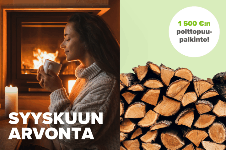 Syyskuun Polttopuuarvonnan voitto Ylöjärvelle!